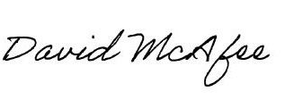 David signature